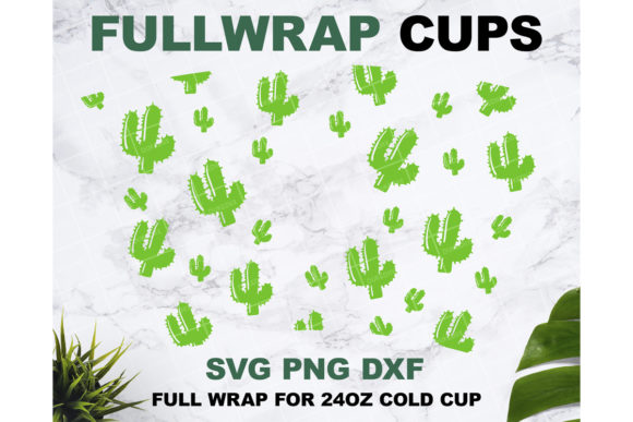 Cactus 24oz Starbucks Cup SVG