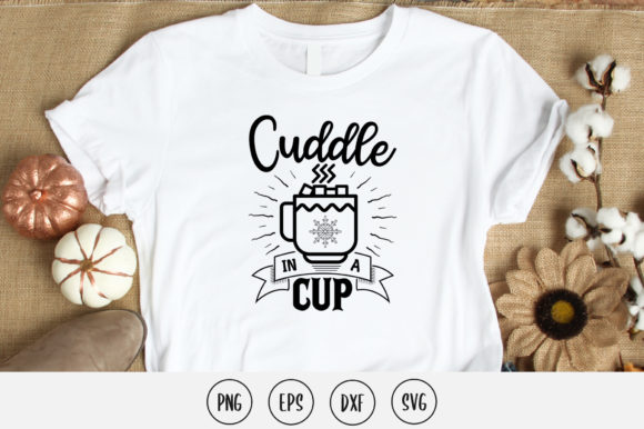 Cuddle in a Cup Svg Design