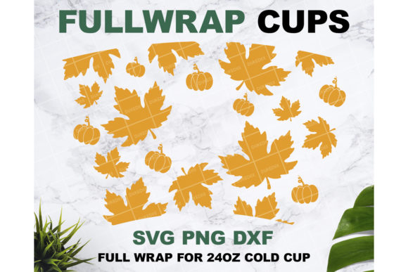 Maple Leaf Pumpkin 24oz Starbucks Cup