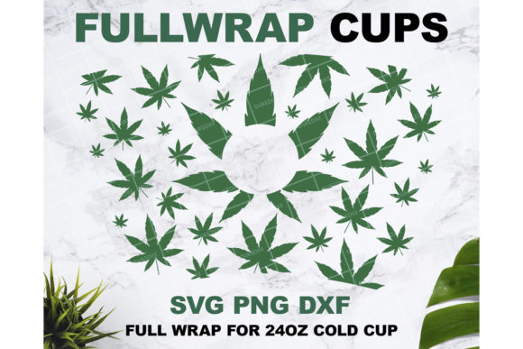 Weed 24 Oz Cup