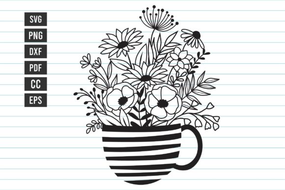 Wildflower Coffee Cup SVG: A Designer’s Real-World Embroidery Review