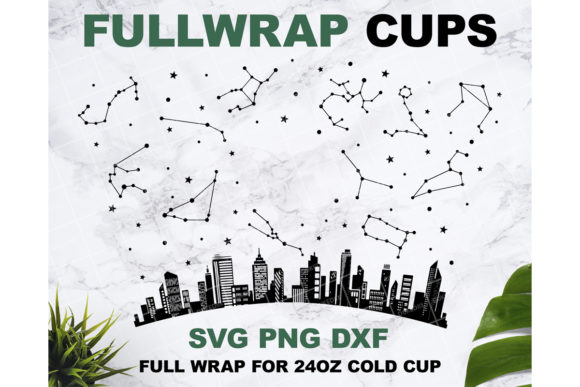 Zodiac 24oz Starbucks Cup SVG